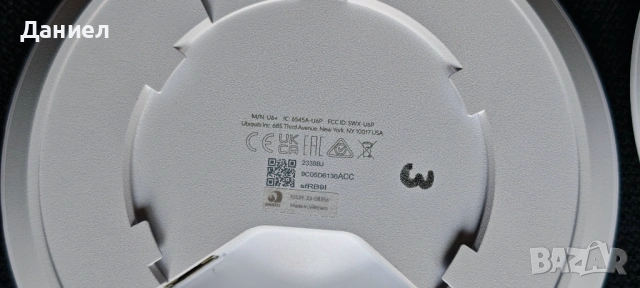 Ubiquiti UniFi U6+ access point (U6P), снимка 5 - Мрежови адаптери - 53665575