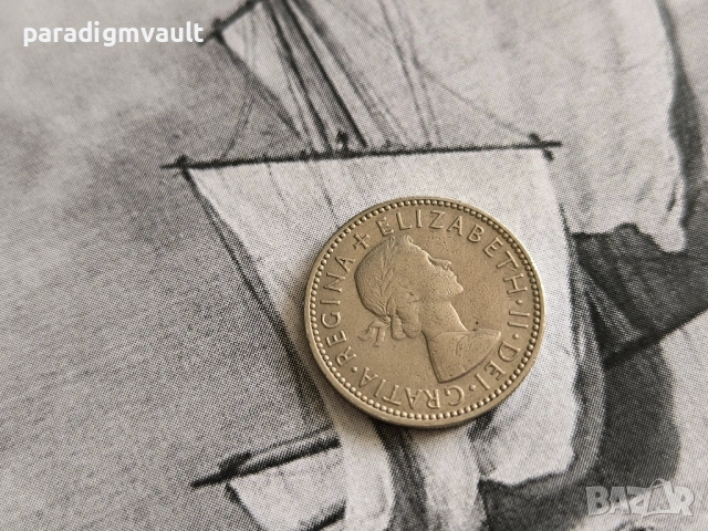 Монета - Великобритания - 1 шилинг | 1966г., снимка 2 - Нумизматика и бонистика - 54239188