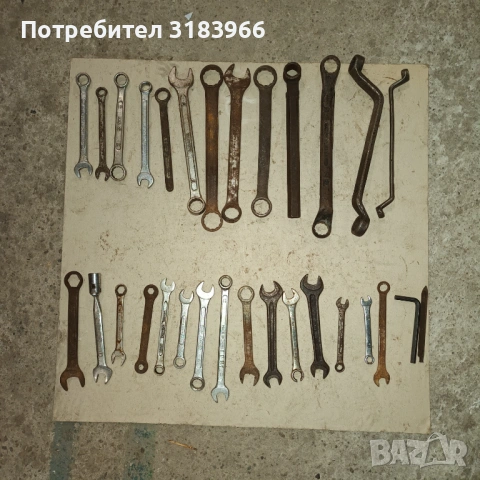 голям лот инструменти № 11 30 броя, снимка 2 - Ключове - 53840161