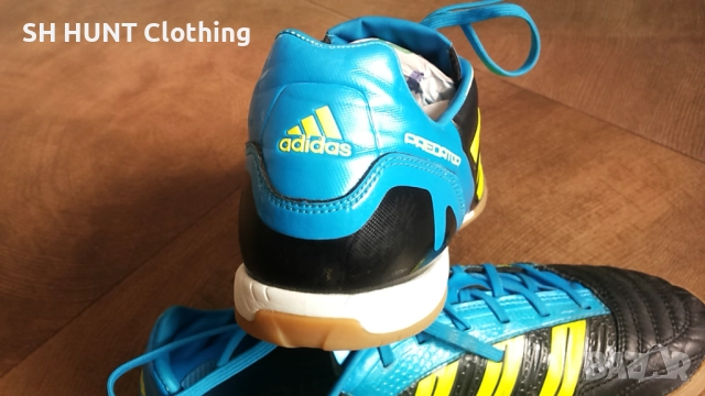 ADIDAS PREDATOR размер EUR 43 1/3 / UK 9 за зала естествена кожа 38-12-S, снимка 9 - Футбол - 52227561