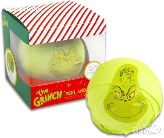 Игра топка-изненада RMS The Grinch Peel & Reveal Christmas Pass Гринч , снимка 1 - Детски топки - 46010837