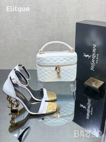 сандали на ток ysl saint laurent Christian Dior , снимка 3 - Сандали - 53406228