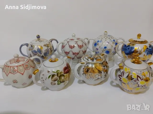 Руски порцелан ЛФЗ захарница , снимка 1