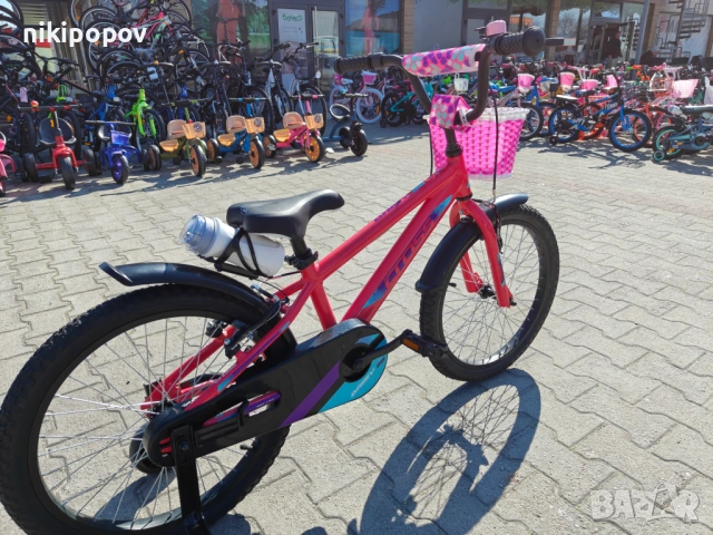 CROSS Алуминиев велосипед 20" DAISY розов, снимка 10 - Велосипеди - 53830568