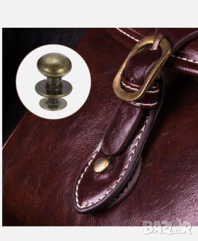 50 бр нитове с топче и винт за закопчаване 12mm, снимка 4 - Други стоки за дома - 53037529