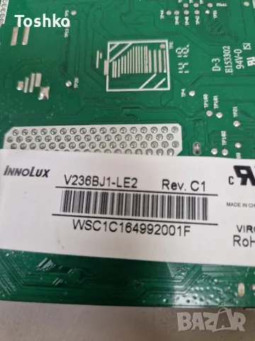 FINLUX 24" MAIN BOARD 17MB82S 23229560 POWER BOARD 17IPS62-3 PANEL VV236BJ1-LE2, снимка 4 - Части и Платки - 49830134