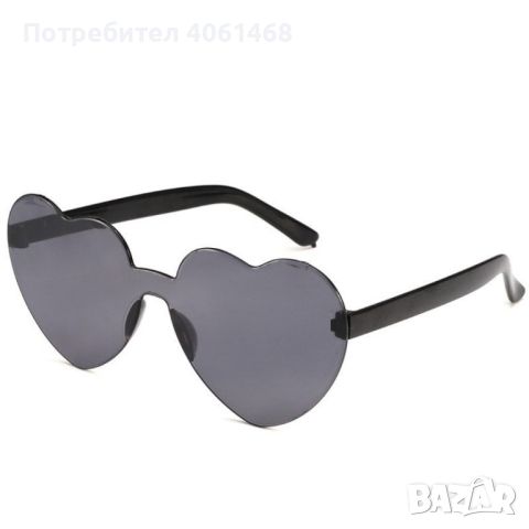 Водоустойчиви дамски очила подходящи за плаж и стъкла във формата на сърца, снимка 4 - Слънчеви и диоптрични очила - 45380235