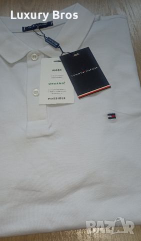 Мъжки тениски с яка Tommy Hilfiger, снимка 3 - Тениски - 45853962