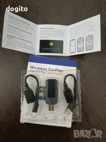 Wireless CarPlay, Plug and Play, снимка 3 - Аксесоари и консумативи - 53055630