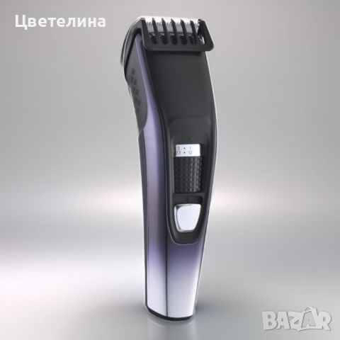 Машинка за подстригване за коса и брада зареждаща се Voltz, USB, 3W, Литиева батерия 600MA, Черна, снимка 1 - Машинки за подстригване - 46228459