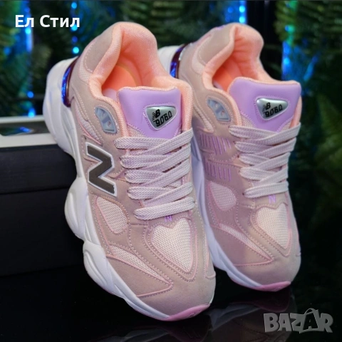 📌New Balance 9060 Розово 36 37 38 39 40 номер Цена 63 евро Еконт, снимка 2 - Маратонки - 53625472