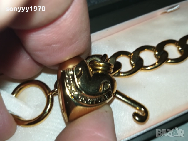 ГРИВНА-JUICY COTURE GOLD BORN IN USA-ВНОС SWISS 0110251745, снимка 7 - Гривни - 51910728