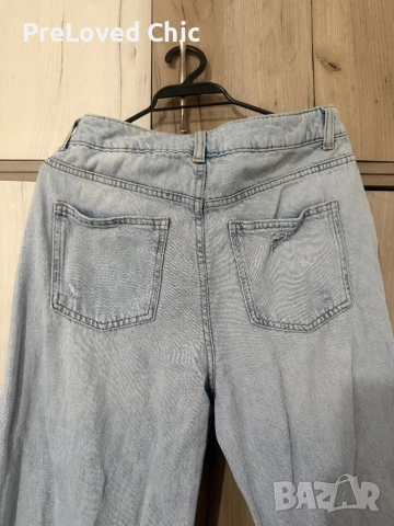 Сини дълги дънки , снимка 2 - Дънки - 51623754