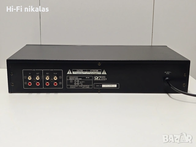 EQ стерео графичен еквалайзер KENWOOD GE-46, снимка 6 - Ресийвъри, усилватели, смесителни пултове - 54039868