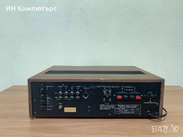 Продавам ретро стерео ресийвър Sanyo JCX-2100LZ, снимка 5 - Ресийвъри, усилватели, смесителни пултове - 51097472
