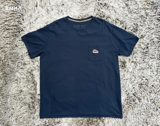 Мъжка тениска Patagonia Flaying Fish Felt Patch T-Shirt, Размер XL, снимка 1 - Тениски - 46350745