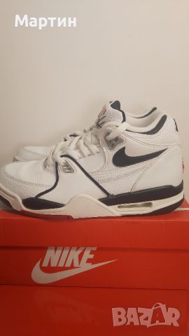 Nike Air Flight '89 "White Black" - Номер 42.5, снимка 5 - Кецове - 45936876