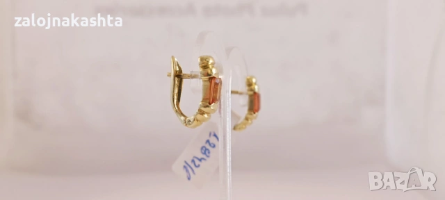 Златни обеци-4,31гр/14кр, снимка 3 - Обеци - 53825826