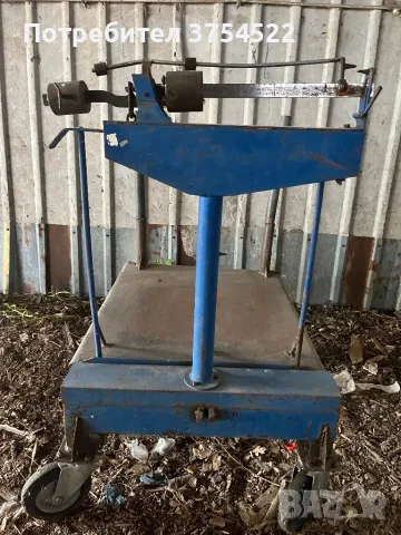 Голям кантар до 500 кг с колелета за по лесно преместване , снимка 5 - Друго търговско оборудване - 50429111