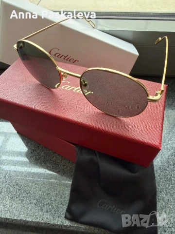 Очила на Cartier, снимка 5 - Слънчеви и диоптрични очила - 53612527