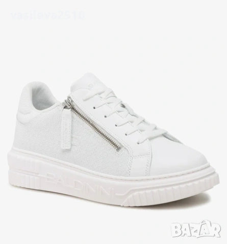 Baldinini оригинални мъжки сникърси от естествена кожа 