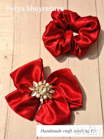 Панделки шноли за коса и скрънчита