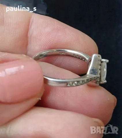 Два различни броя / Сребърен комплект с Черно котешко око (Черен диопсид) и висок клас циркони , снимка 15 - Бижутерийни комплекти - 38744425