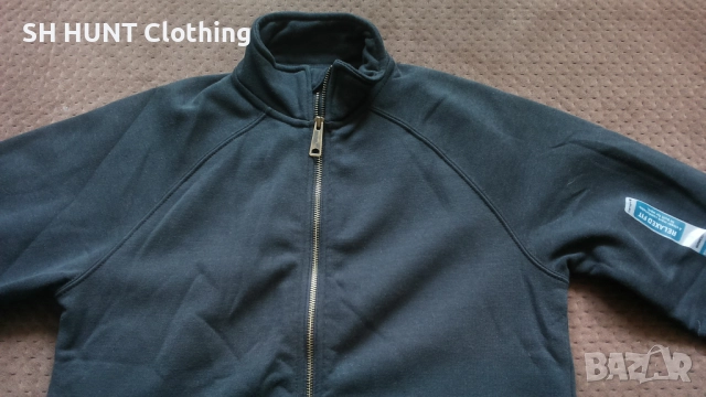 Carhartt Midweight Zip Front Sweatshirt K350 размер S Горница W4-334, снимка 4 - Суичъри - 51993825