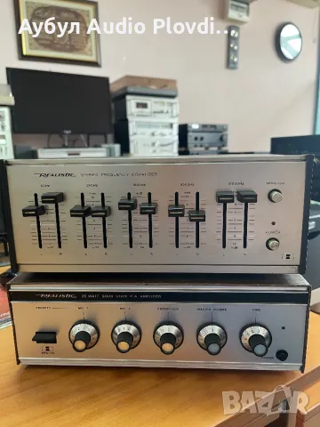Realistic 35 watt Solid State MPA-35 Model 32-2022 Усилвател Realistic Stereo Frequency Equalizer 3, снимка 2 - Ресийвъри, усилватели, смесителни пултове - 50144365