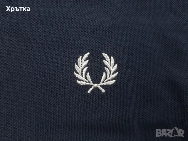 Fred Perry - Оригинална мъжка тениска с яка размер XL, снимка 6 - Тениски - 49677307