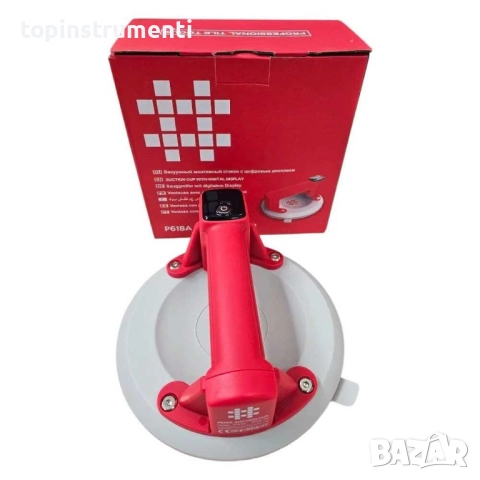 Вакуум вендуза, акумулаторна, SHIJING P618A White, 200 мм, до 200 кг, с дисплей, снимка 2 - Други инструменти - 52563722