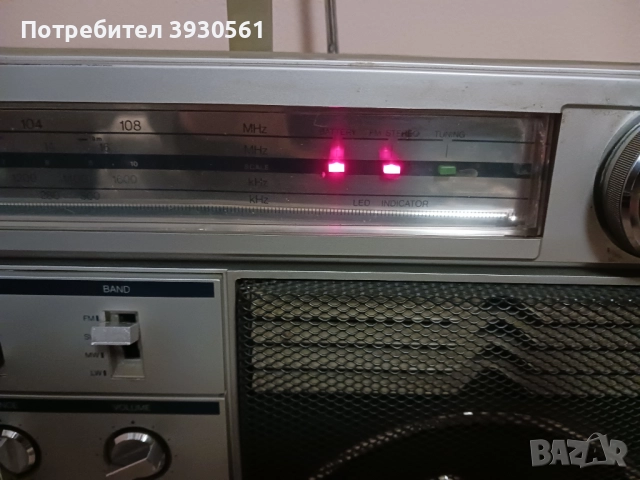 Радиокасетофон SANKEI TCR-S90, снимка 2 - Радиокасетофони, транзистори - 52575828