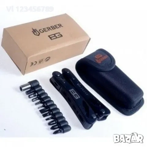 КЛЕЩИ GERBER БЕАР ГРИЛС - МУЛТИФУНКЦИОНАЛЕН ИНСТРУМЕНТ 11 -1 , снимка 4 - Клещи - 53891524