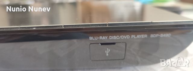 Блу рей плейър Sony BDP-S 490 BLU RAY DISK/DVD PLAYER с подарък, снимка 2 - Плейъри, домашно кино, прожектори - 45481360