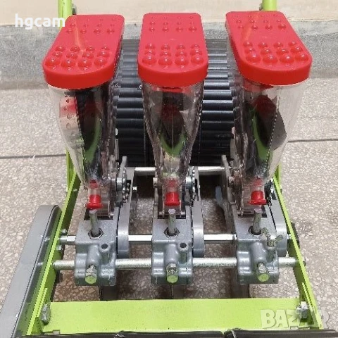 Триредова автоматична(ръчна) сеялка, снимка 4 - Селскостопанска техника - 50486810