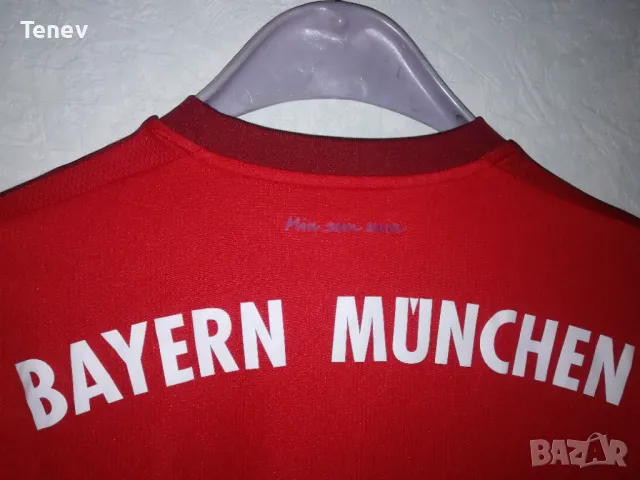 Bayern Munich Adidas 2015/2016 оригинална тениска фланелка Байерн Мюнхен , снимка 4 - Тениски - 48457023