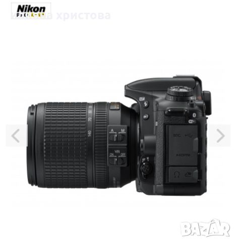 фотоапарат Nikon D7500 + обектив Nikon 18-140mm VR, снимка 2 - Фотоапарати - 46389931