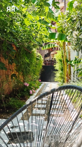 обзаведен двустаен апартамент в центъра на Пловдив за двор