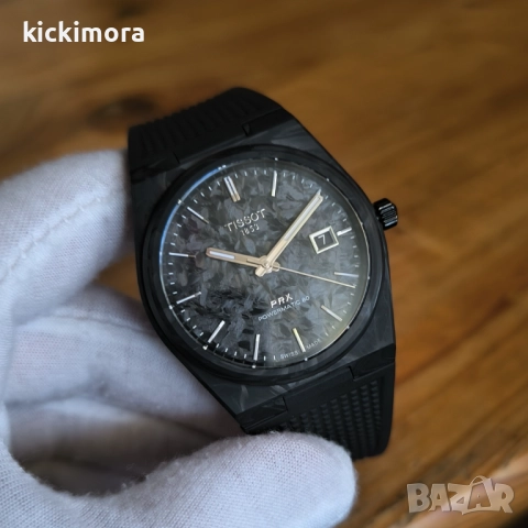 Tissot PRX Powermatic 80 Carbon 40.5 mm, снимка 4 - Мъжки - 52558928