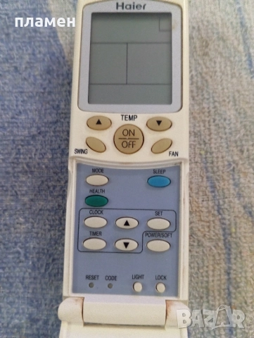 Продавам оригинално дистанционно за климатик Haier, снимка 2 - Климатици - 52079507