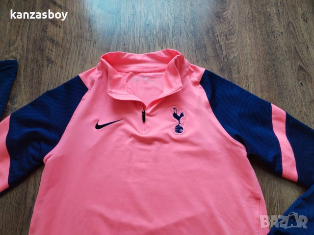 NIKE Tottenham Training Shirt Dry Strike - Lava Glow/Binary Blue - мъжка футболна блуза КАТО НОВА М, снимка 10 - Блузи - 53839102