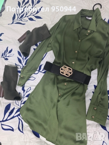 Рокля  с обувки за повод, снимка 2 - Рокли - 52370636