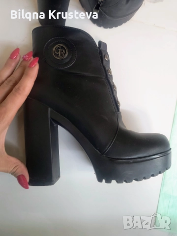 Дамски зимни боти , снимка 4 - Дамски боти - 52472519