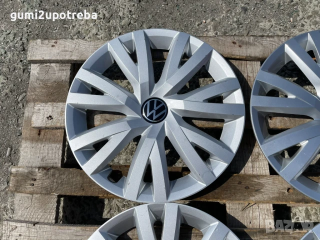 16 цола Тасове VW Golf Volkswagen Golf Bora 5H0601147C Оригинал, снимка 4 - Аксесоари и консумативи - 51186747
