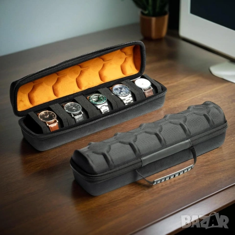 Калъф за съхранение и транспортиране на часовници носене кутия ръчни колекция продажба запазване хуб