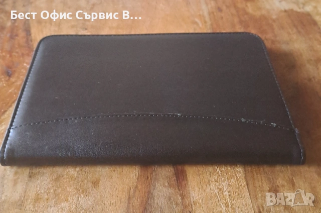 папка за документи луксозна кожена черна малка A5 , снимка 6 - Ученически пособия, канцеларски материали - 53486567