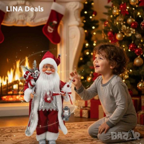 🎅 Коледна фигура Дядо Коледа, снимка 3 - Декорация за дома - 52324700