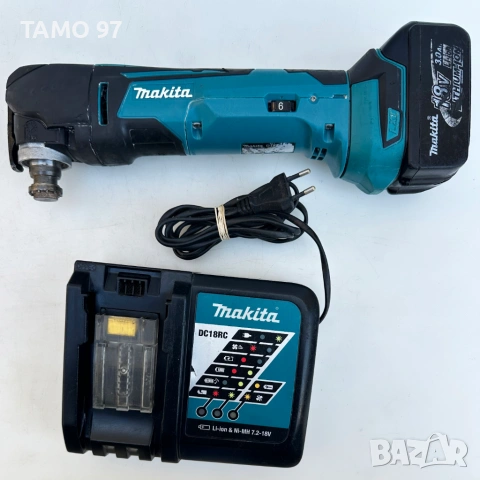 Makita DTM51 - Акумулаторен реноватор с потенциометър 18V 3.0Ah