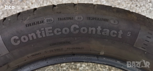 Като НОВИ 215/55R18 CONTINENTAL ContiEcoContact 5 99V XL, снимка 9 - Гуми и джанти - 54280373