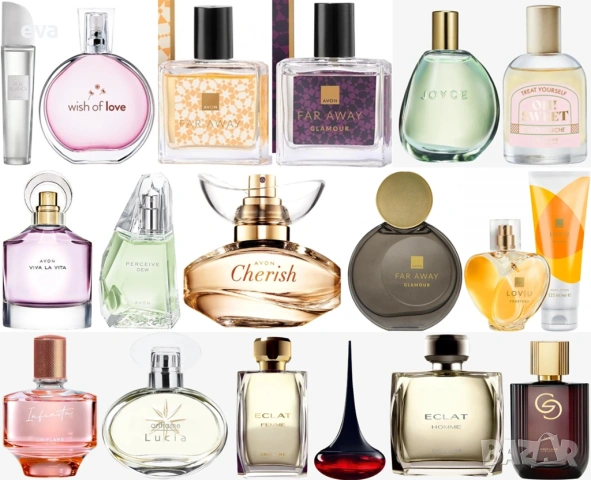 РАЗПРОДАЖБА на парфюми и тоалетни води ORIFLAME/AVON